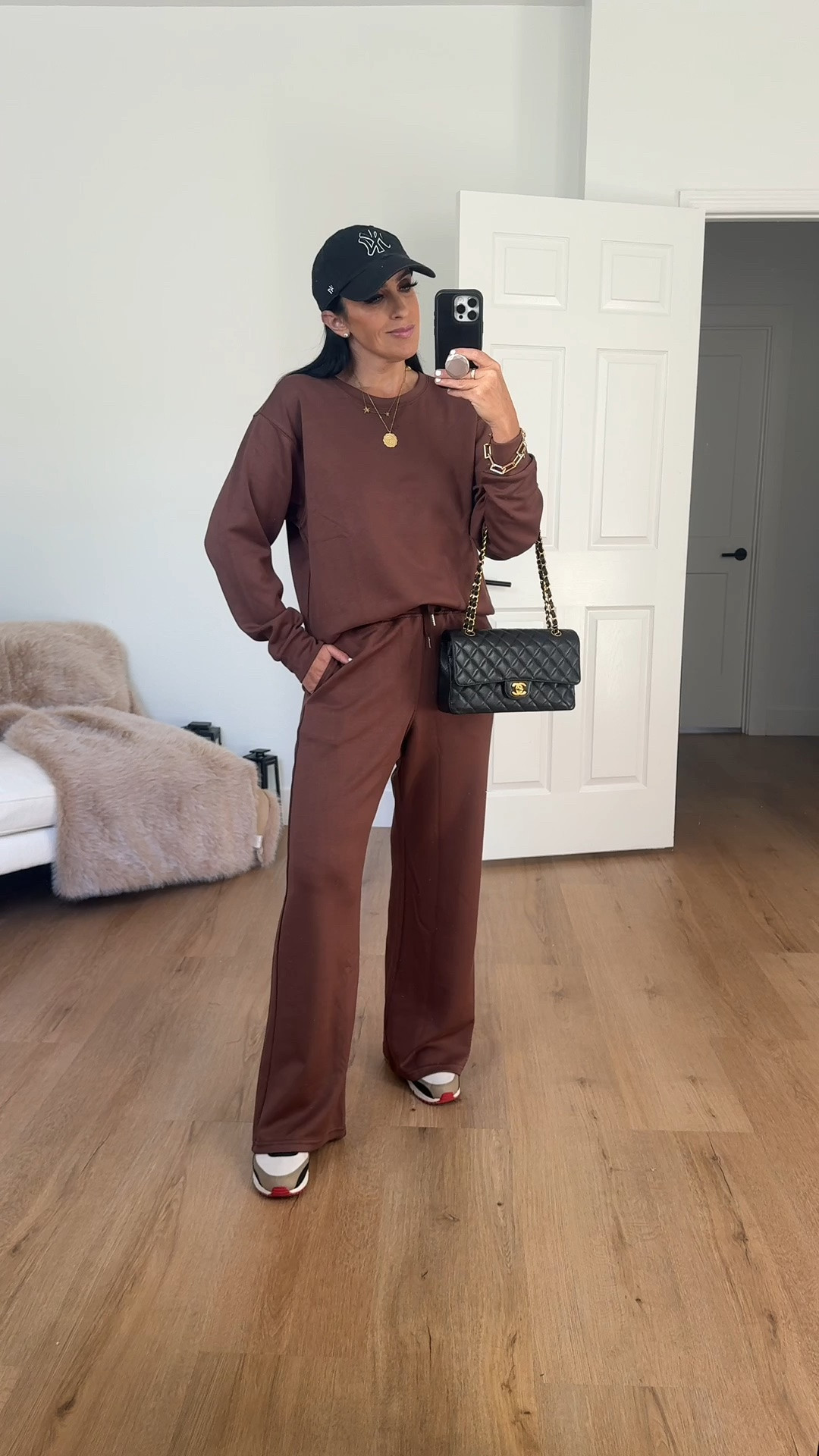 Feels like Spanx two piece set wearing size medium.