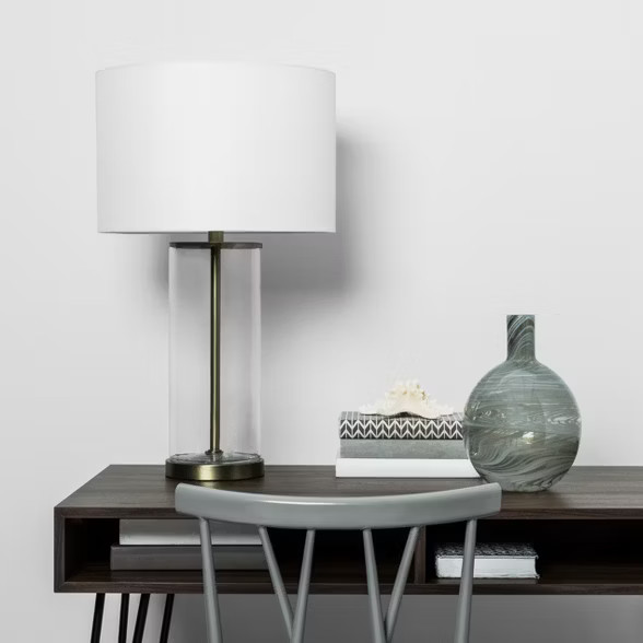 USB Fillable Accent Table Lamp Brass - Project 62™ | Target