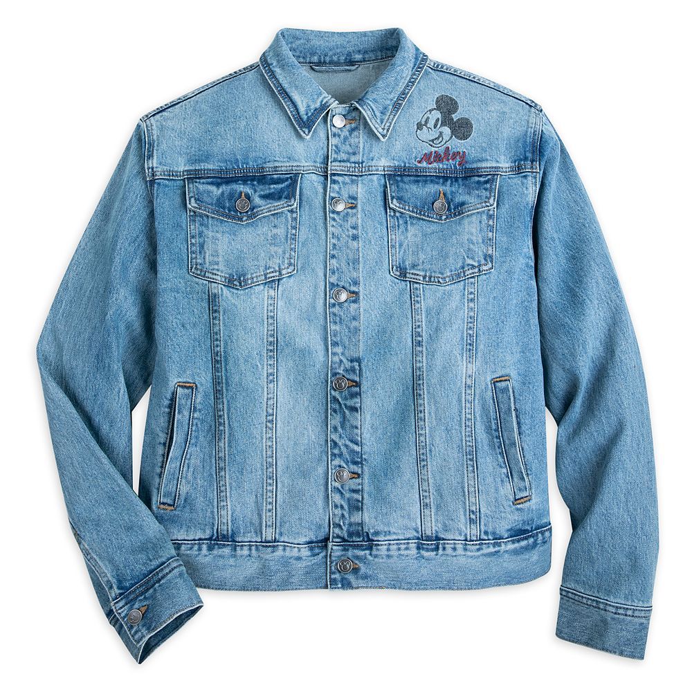 Mickey Mouse Denim Jacket for Adults | Disney Store