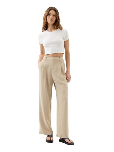 GAP Womens Easy Trouser Bedrock 291 18 | Amazon (US)