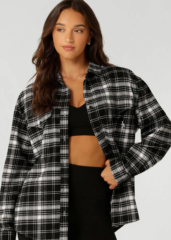 Weekend Away Flannel Shirt | Lorna Jane (US)