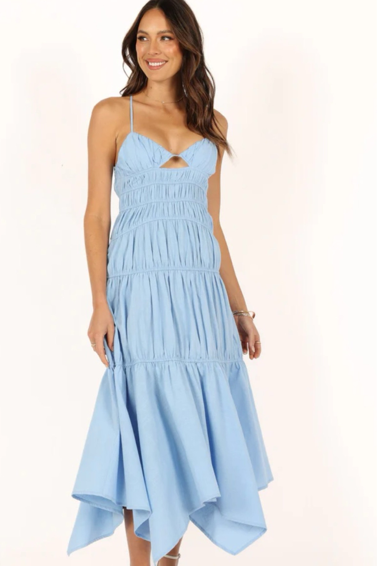 Riley Midi Dress | Blue midi dress 

#LTKWedding #LTKStyleTip #LTKTravel