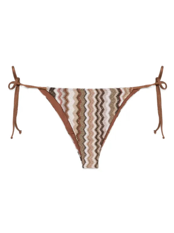 MC2 Saint Barth Virgo Bikini Bottoms | Brown | FARFETCH GR | Farfetch Global