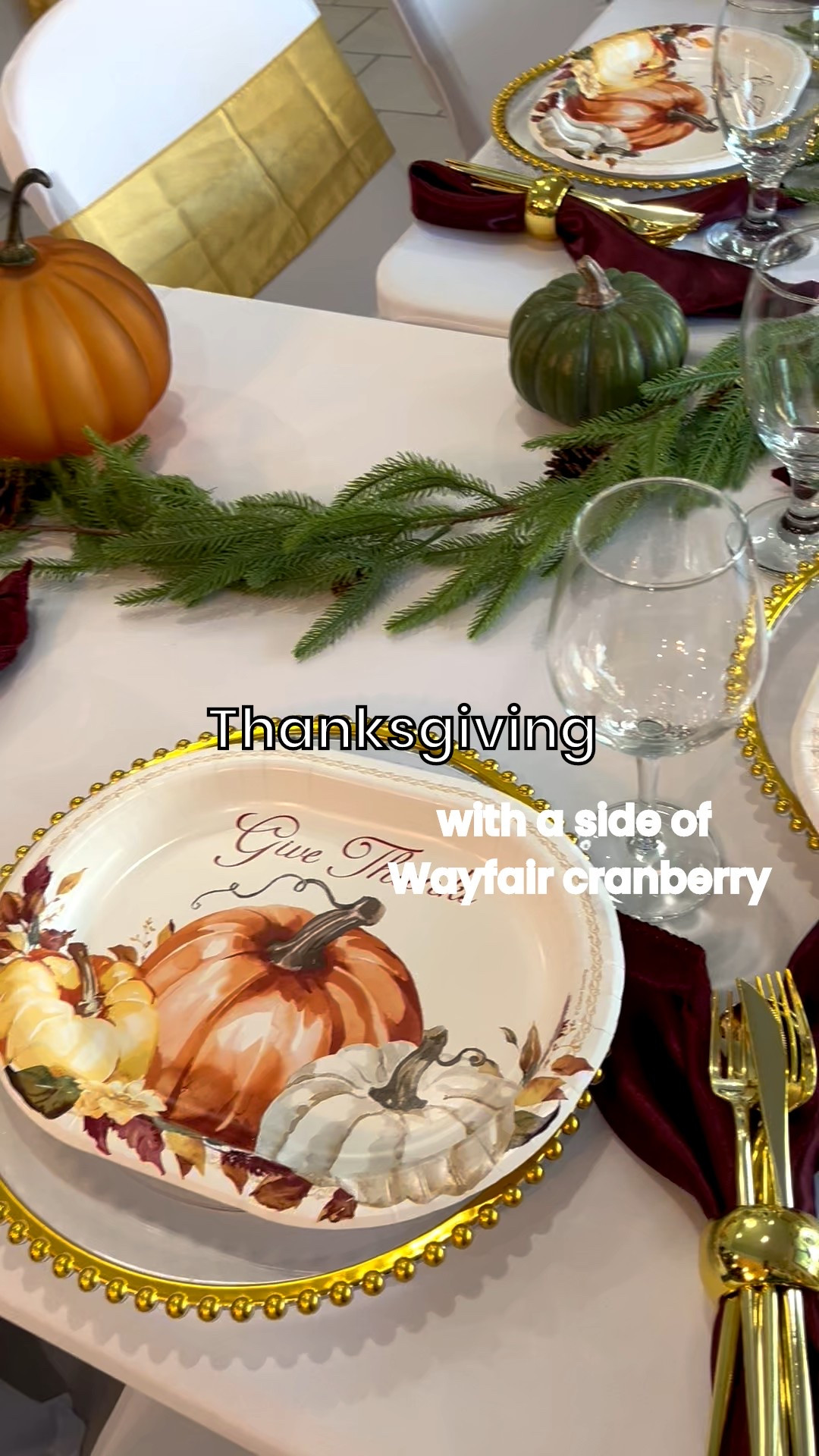 #ad This years Thanksgiving dinner had me think of a side of @Wayfair style cranberry napkins ♥️🦃🍁

#wayfaircreator 
#wayfairelevate
#wayfair

#LTKSeasonal #LTKHome #LTKHoliday