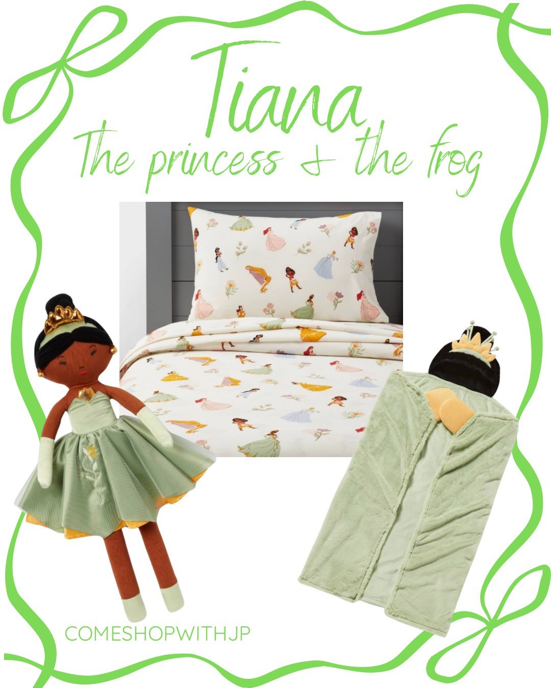 New target Pillowfort Disney princess like! Tiana! The princess and the frog! 

#LTKWatchNow #LTKKids #LTKSpringSale
