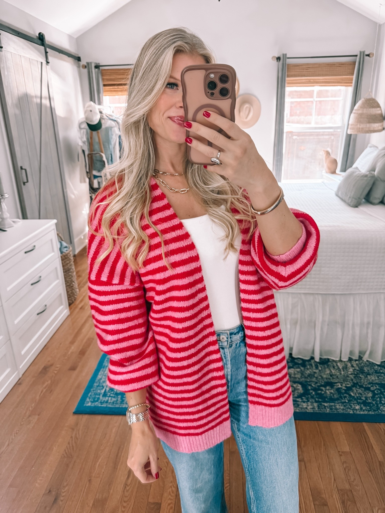 I loved it so much, I bought it four times (except that only includes the striped versions 😂) - one of my favorite cozy cardigans for fall!

Wearing size small!

#fallcardigan #cardiganstyle #fallstyle #casualoutfits
fall cardigan, cozy cardigan, white bodysuit, cuffed jeans, everyday bra, fall casual outfit, amazon outfit, mom outfit, mom ootd, amazon haul, look for less, millennial style, mom fashion, affordable style

#LTKootd #LTKgrwm #LTKSeasonal