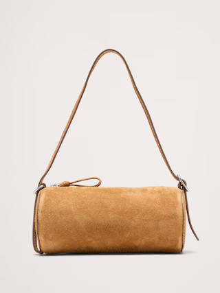 Leather Barrel Bag | Banana Republic (US)