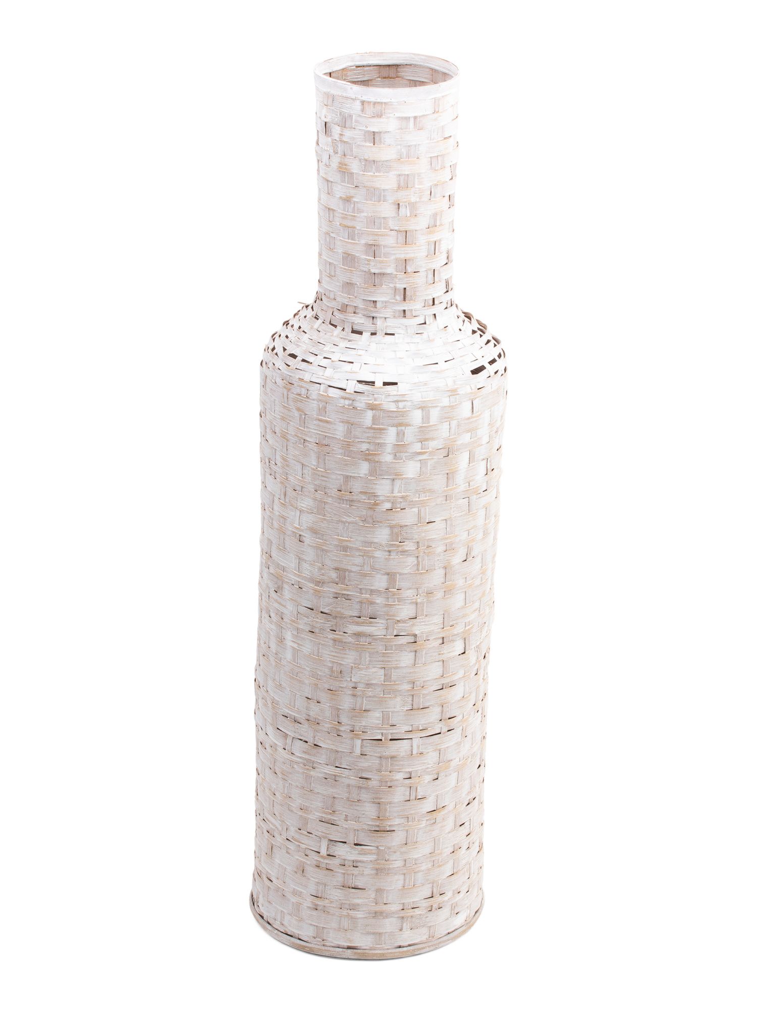 30in Oversized Wicker Vase | TJ Maxx