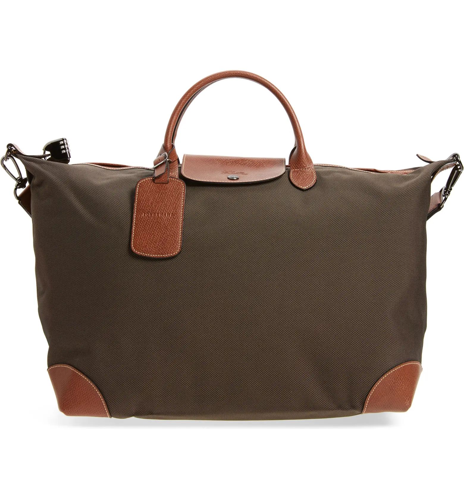 Longchamp Boxford Canvas & Leather Travel Bag | Nordstrom | Nordstrom