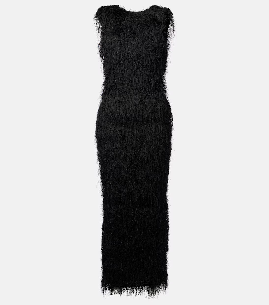 Fringe open-back maxi dress | Mytheresa (UK)