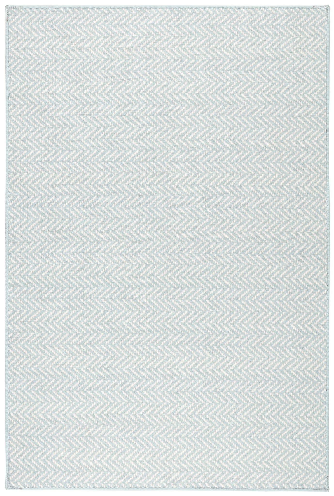 Herringbone Machine Washable | Swedish Blue 8' 6" x 11' 6" rug | Rugs USA