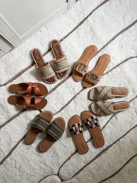 Summer sandal roundup! I was in need of some new sandals for the summer months and all of these have such beautiful color, texture, and I love the fit! 

#LTKShoeCrush #LTKStyleTip