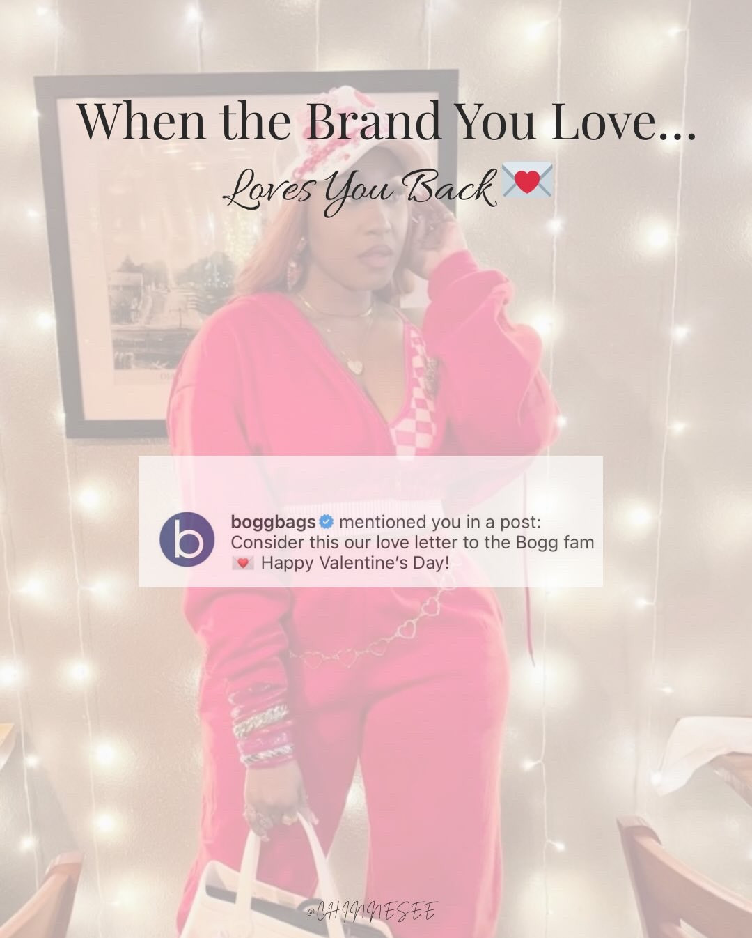 My heart is so full🫶🏾 🥹💕 Thank you for the love. Thank you for seeing what I value & my worth, Bogg fam! @boggbags 

I truly love being part of the Bogg community. 

Excited for what’s ahead this year! Manifesting more aligned partnerships in 2026. 👏🏾✨

#boggbag #fashionblogger #creatorlife #brandrecognition #chinneseechronicles