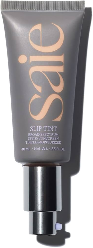 Saie Slip Tint SPF 35 Tinted Moisturizer - Light Coverage Moisturizer + Broad Spectrum Zinc Oxide... | Amazon (US)