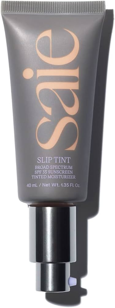 Saie Slip Tint Dewy Tinted Moisturizer SPF 35 Sunscreen Three + Half | Amazon (US)