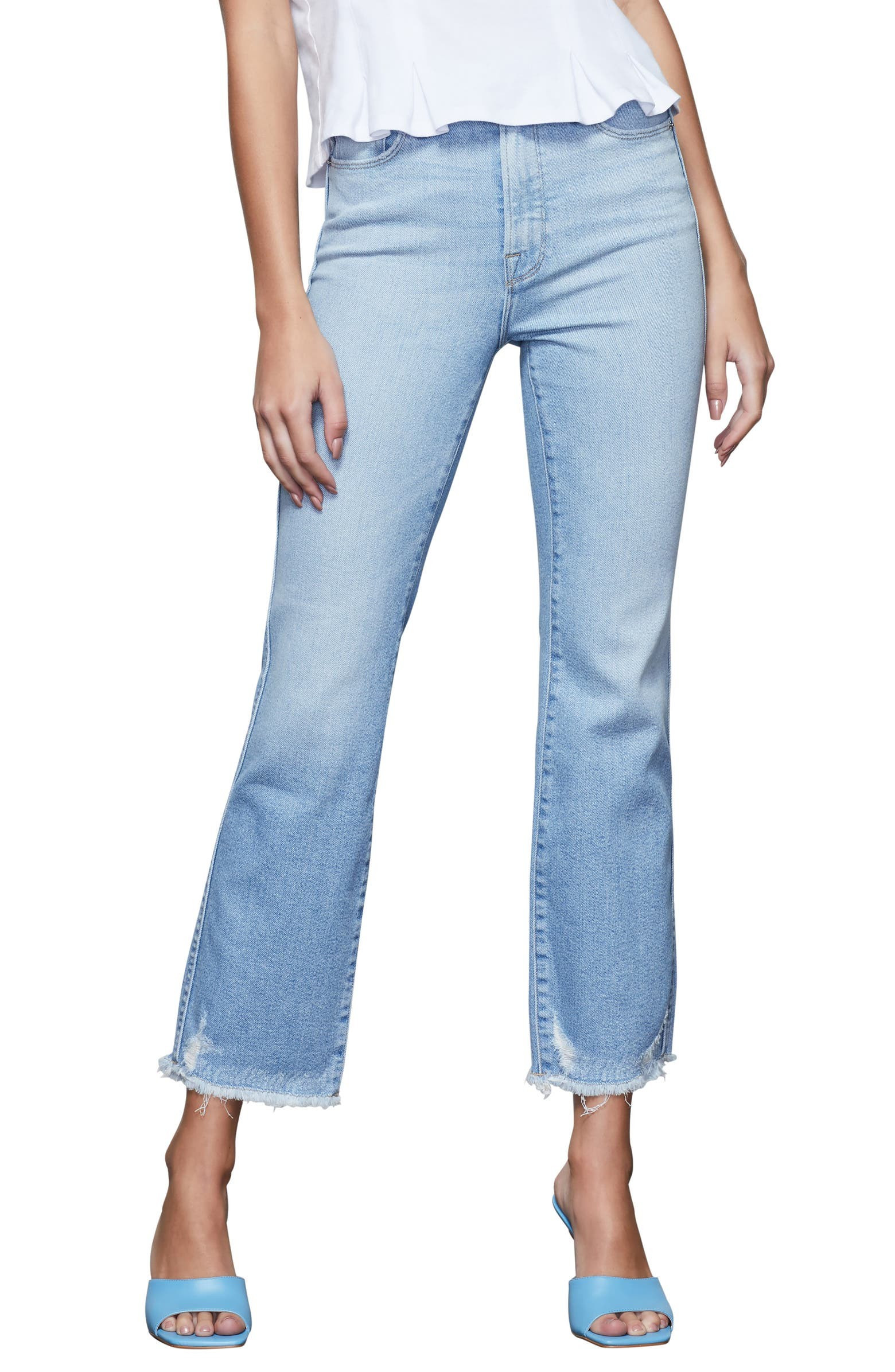 Good Curve High Waist Ankle Split Hem Jeans | Nordstrom