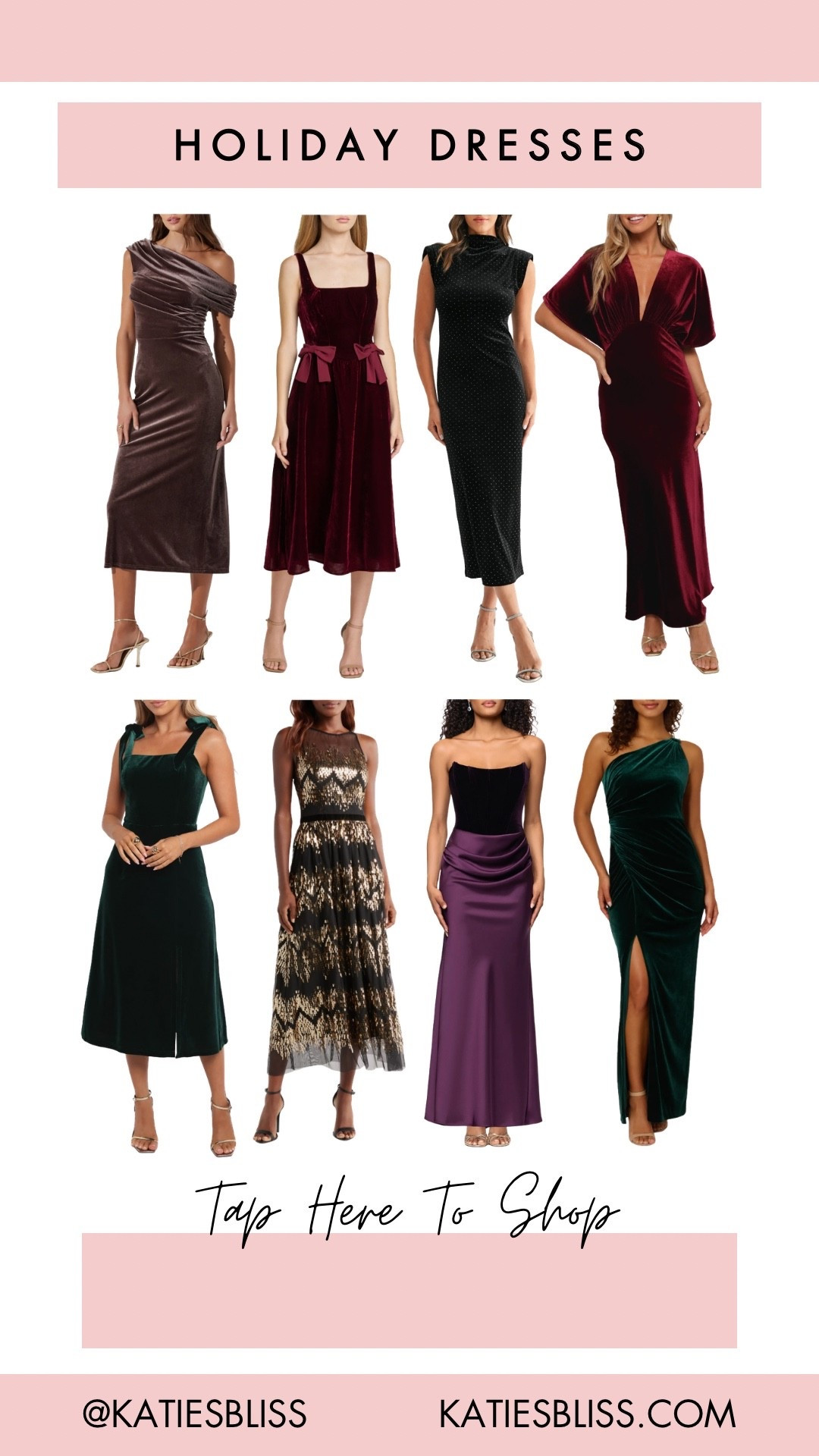 Holiday dresses ✨

Christmas. New Year’s Eve. Holiday. Party. Party dress. Velvet. Sequin. 



#LTKHoliday #LTKFindsUnder100 #LTKSeasonal