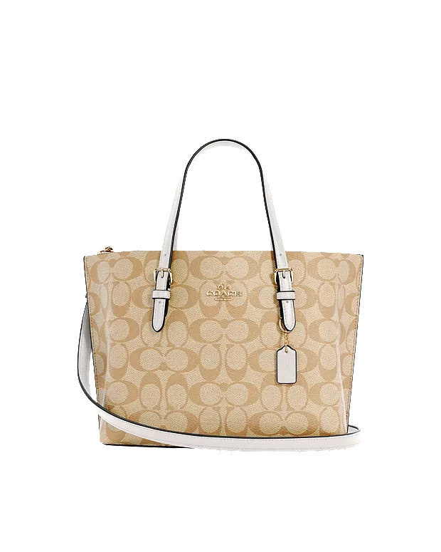 Mollie Tote Bag 25 In Signature Canvas | Coach Outlet US