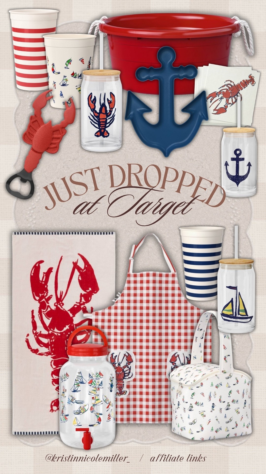 Just dropped at Target! The cutest nautical + Americana vibes for summer ☀️ 🦞 

Seasonal summer Memorial Day Fourth of July red white and blue lobster

#LTKmomlife #LTKHome #LTKSeasonal