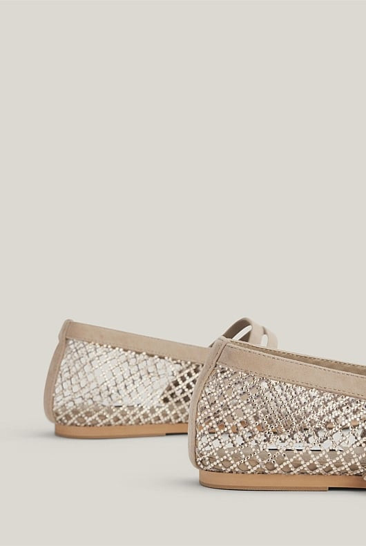 Harvie Mesh Flat | Witchery