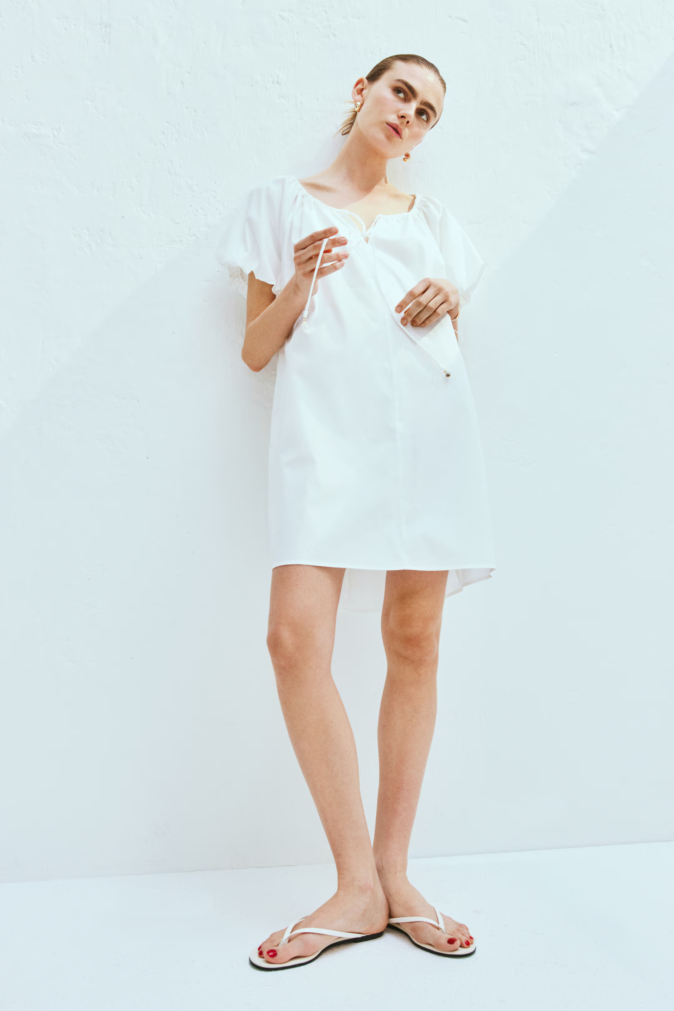 Drawstring-Neck Dress | H&M (US + CA)