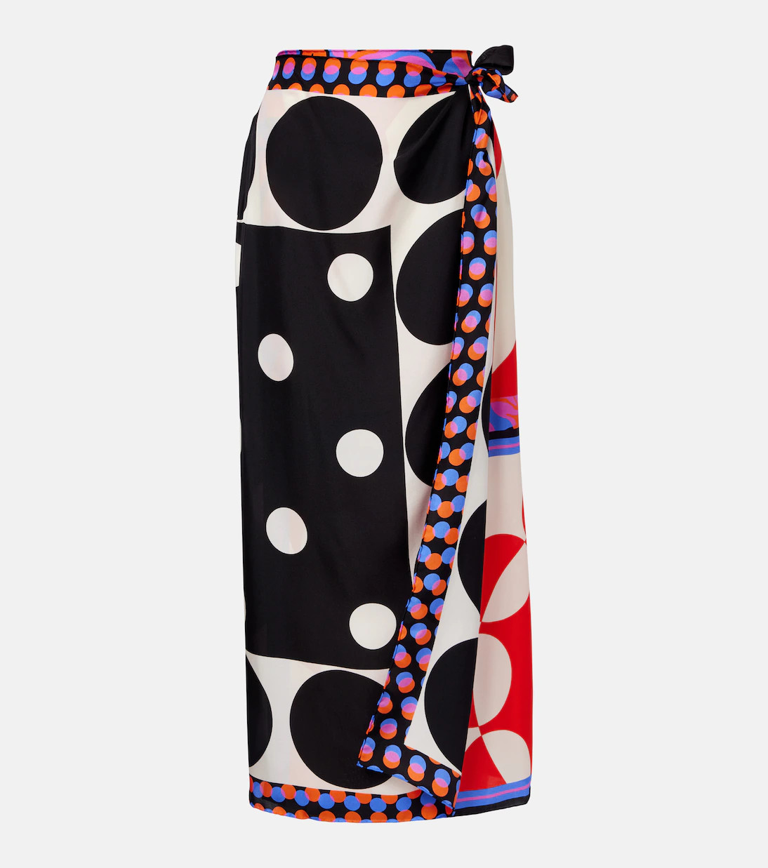 Printed silk wrap skirt | Mytheresa (US/CA)