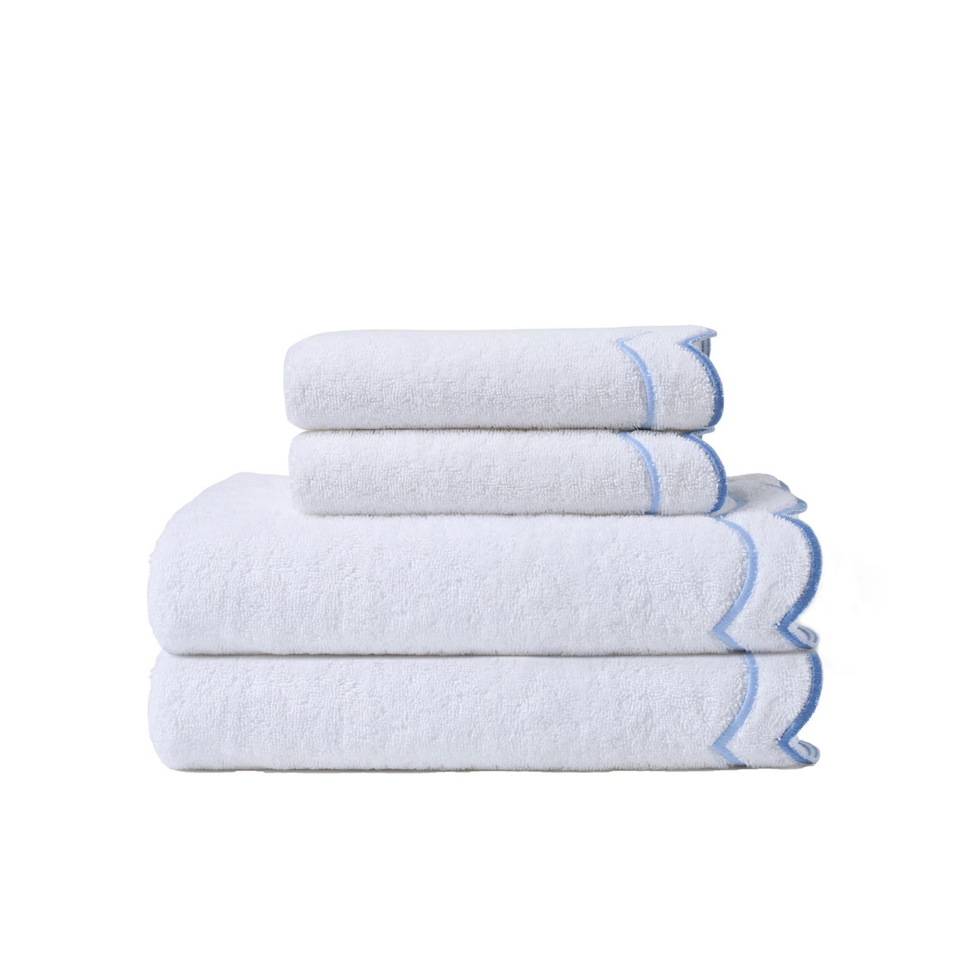 Peri Scallop 4-piece Bath and Hand Towel Set | Kohl's