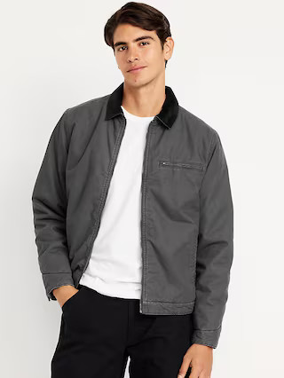 Insulated Canvas Barn Jacket | Old Navy (US)
