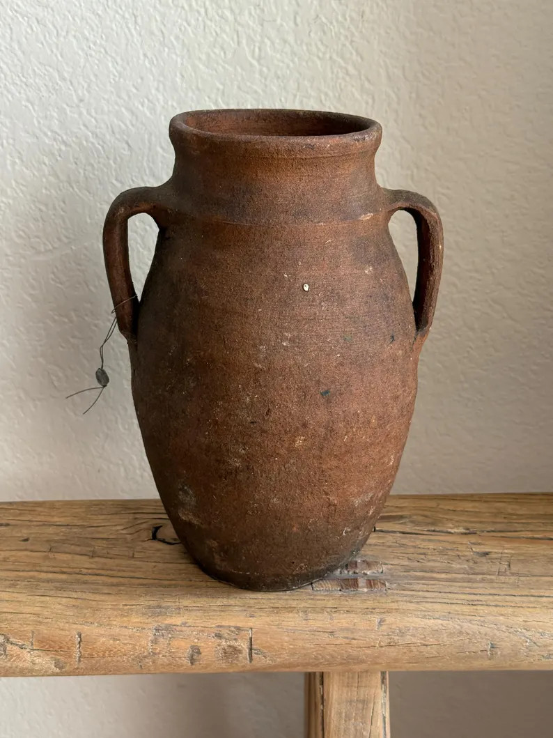 Vintage Turkish Olive Jar - Etsy | Etsy (US)