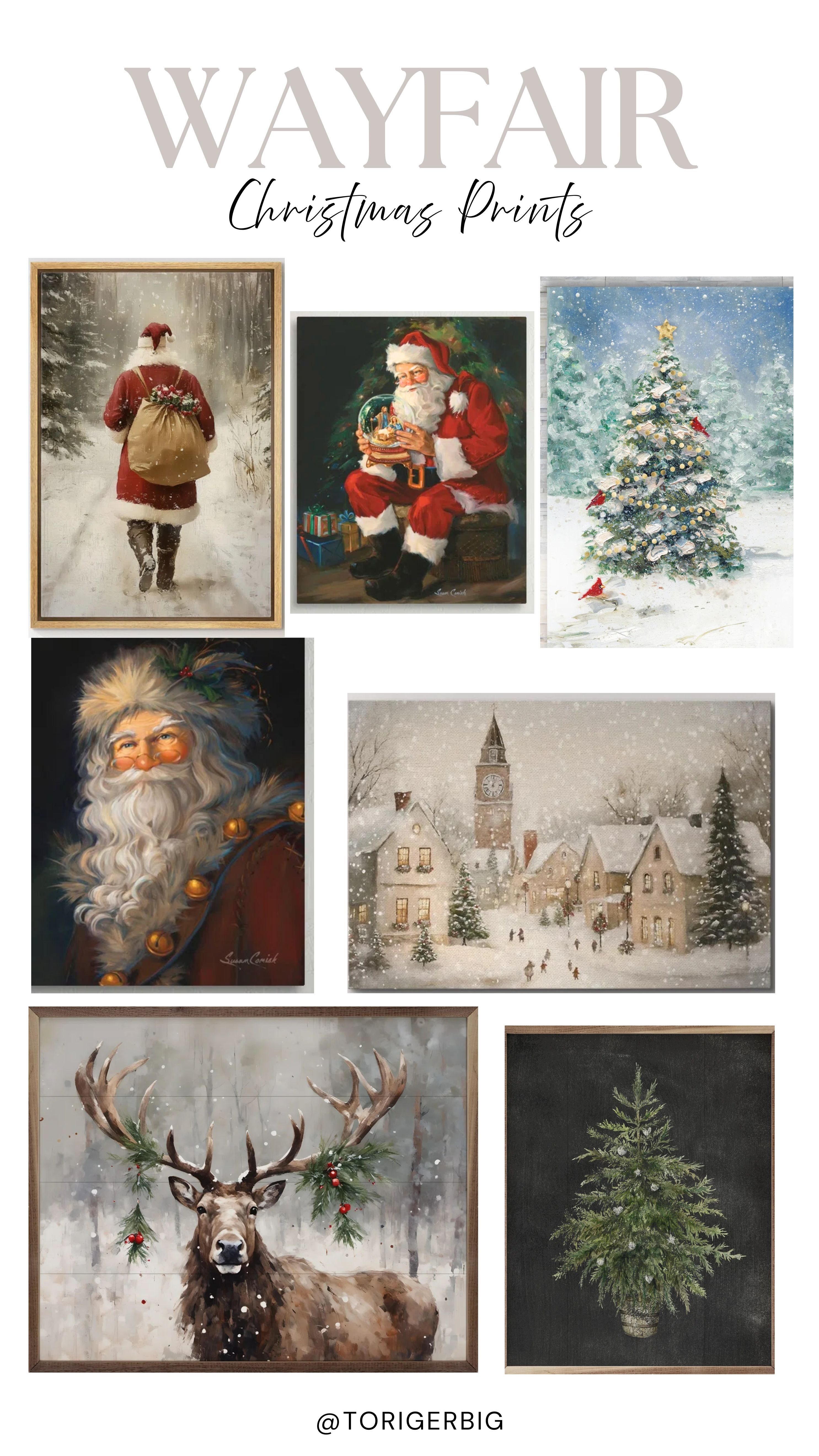 Wayfair has you covered on all your Christmas print needs. So many beautiful options. 

#christmasdecor #christmashome #wayfair  

 #LTKHoliday #LTKSeasonal #LTKHome