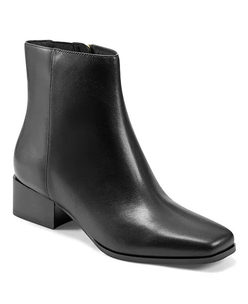 Easy Spirit Women's Eflex Sidney Block Heel Square Toe Dress Booties - Macy's | Macy's