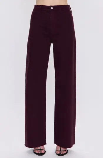 Penny Wide Leg Utility Jeans | Nordstrom