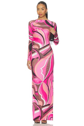 CIN CIN Empress Maxi Dress in Dolce Pink from Revolve.com | Revolve Clothing (Global)
