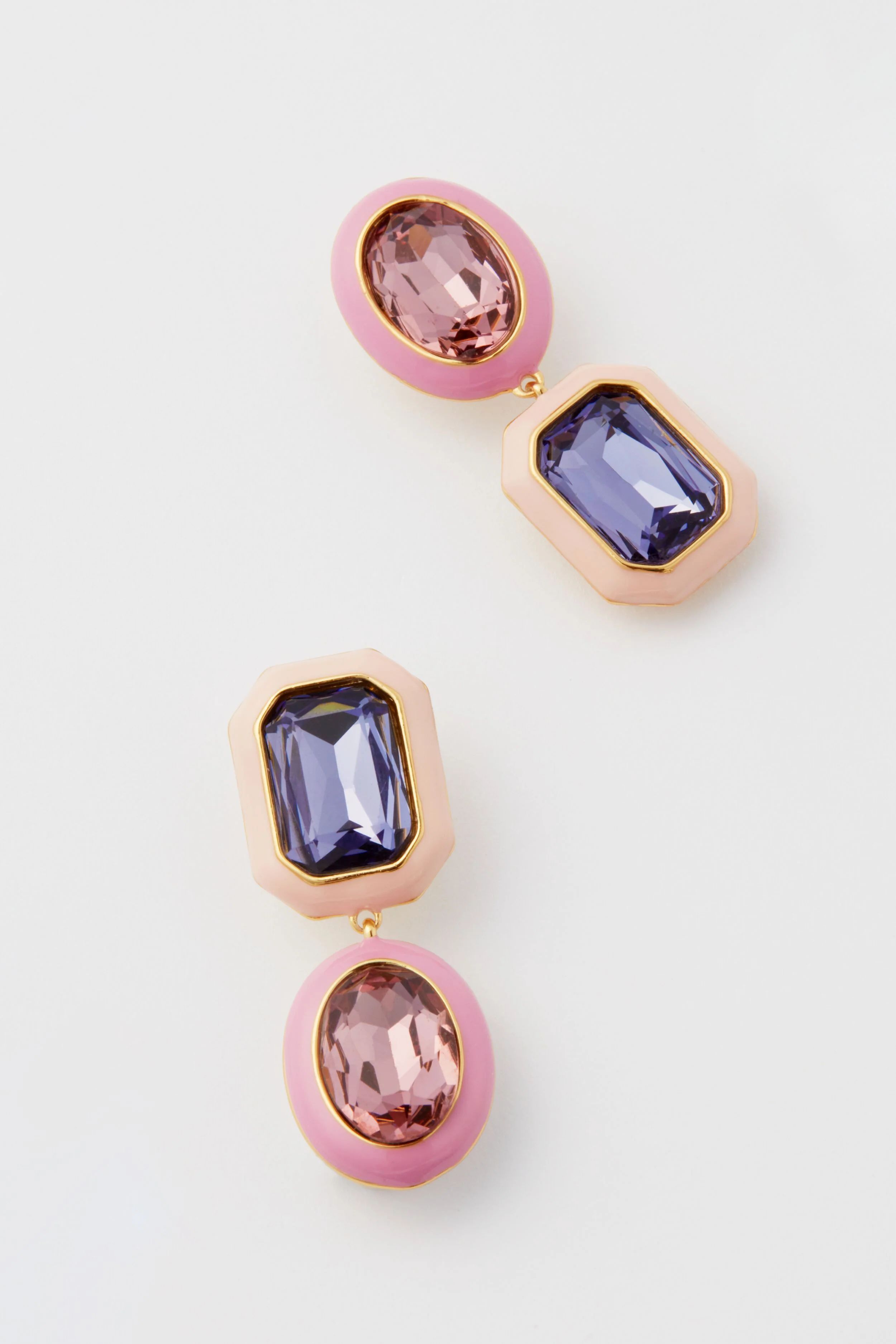 Pink Francesca Earrings | Tuckernuck (US)