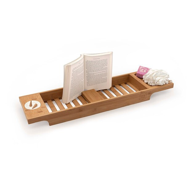 Calm Club Bath Board Relaxation Caddy | Indigo (CA)