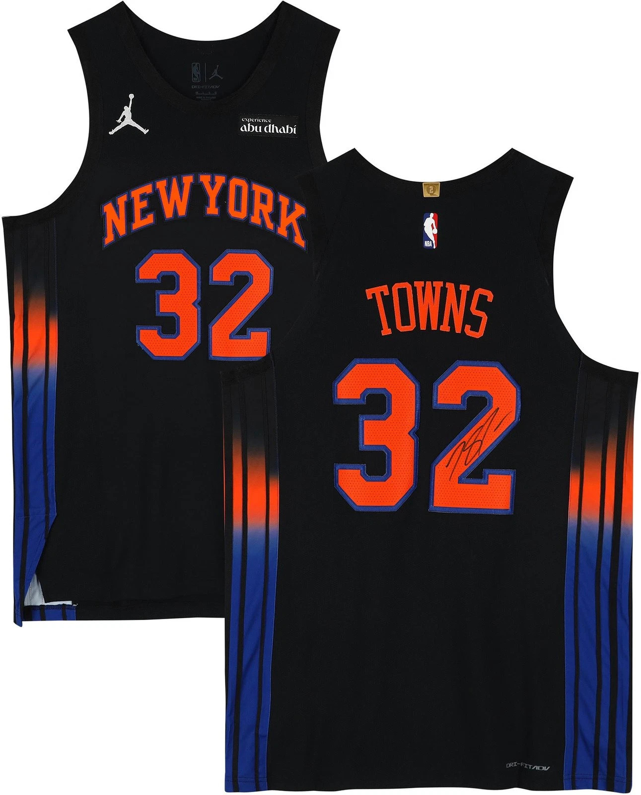 Karl-Anthony Towns Knicks Signed Nike Black 2025-26 Statement Authentic Jersey | eBay | eBay US
