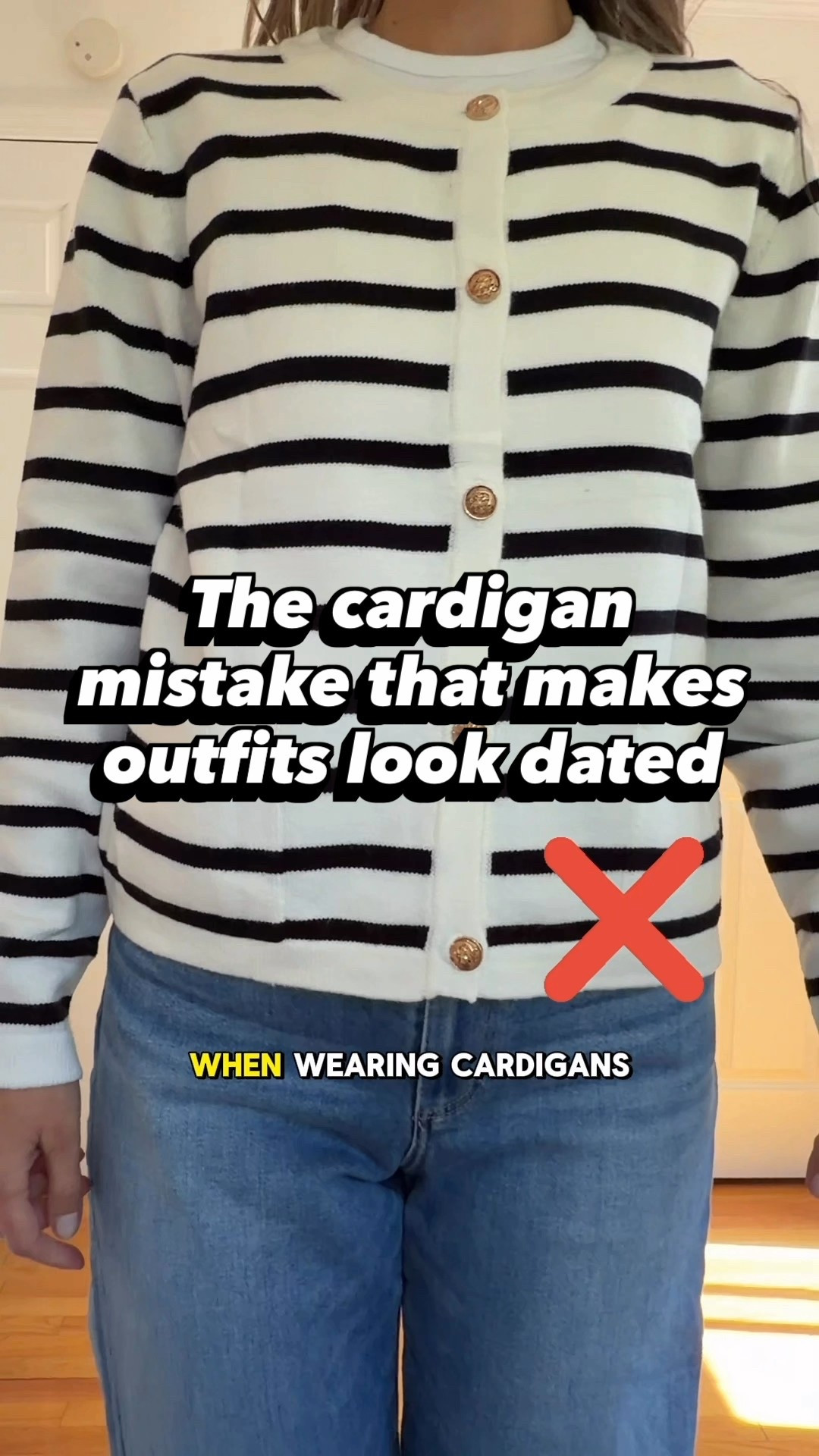 Wearing sz S in striped cardi - great quality
Wide leg jeans have the best fit sz 27 
I linked my favorite white t shirt great thick material - sz S 


#LTKHoliday #LTKGiftGuide #LTKCyberWeek