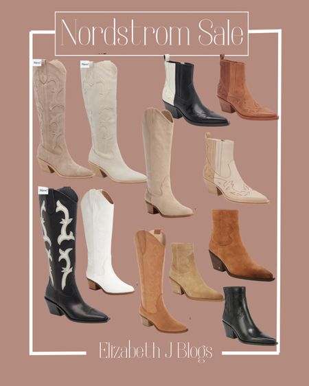 Western boots. Cowboy boots. Booties. Nordstrom sale. Fall boots. Concert outfit 

#LTKxNSale #LTKunder100 #LTKshoecrush