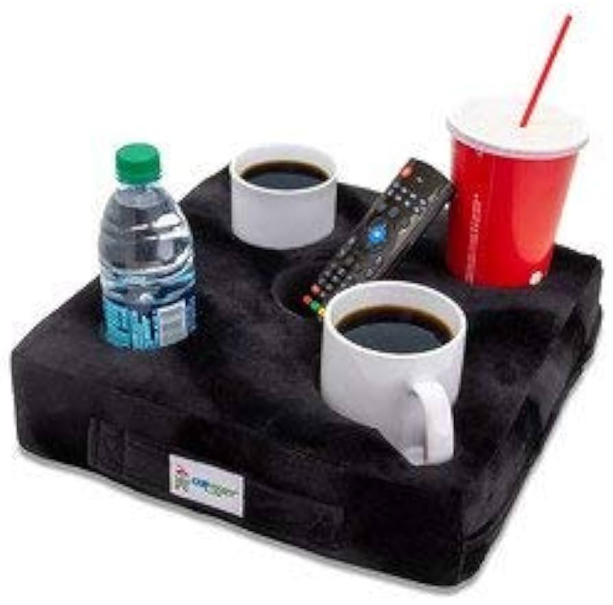 Cup Cozy Deluxe Pillow (Black)- As Seen on TV-The World's Best Cup Holder! Keep Your Drinks Close... | Amazon (US)