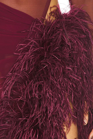 Bella Skirt in Burgundy | Revolve Clothing (Global)