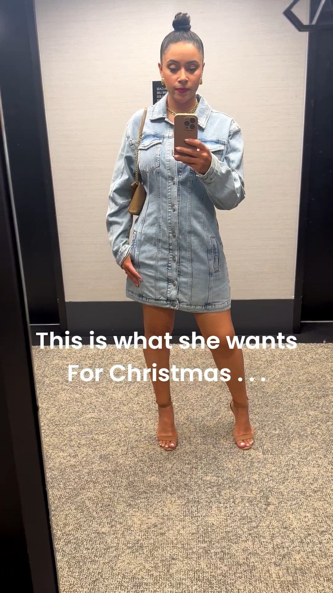 Just go ahead and throw the whole look in the bag 💁🏽‍♀️

Shop this dress for someone you love. She deserves it. 

#LTKHoliday #LTKootd #LTKGiftGuide