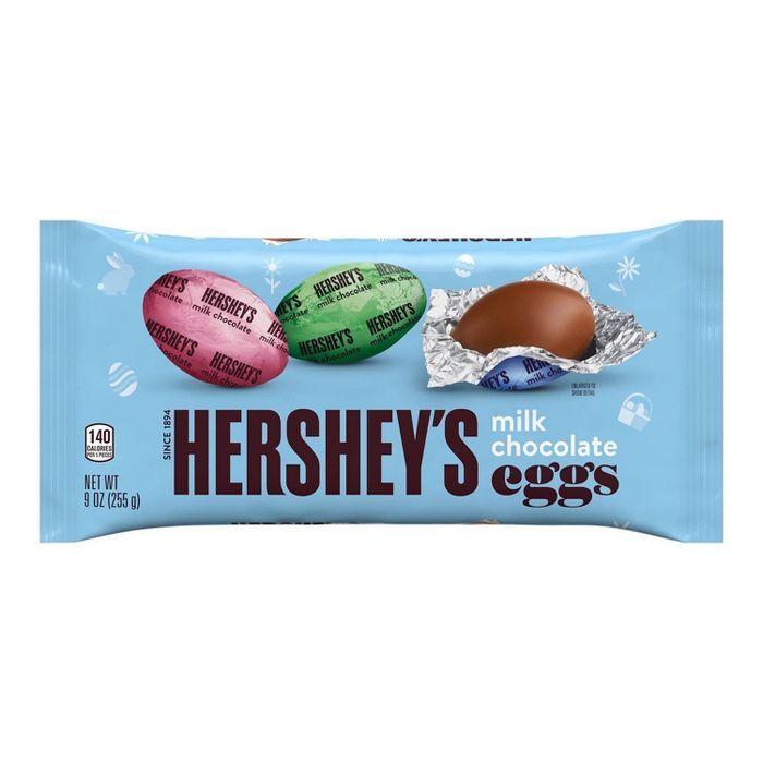 Hershey&#39;s Easter Solid Milk Chocolate Eggs - 9oz | Target