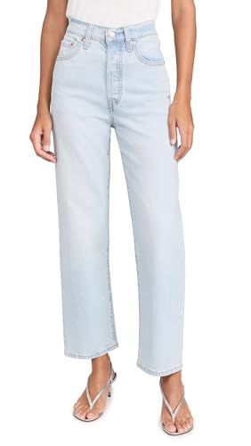 Levi's Women's Ribcage Straight Ankle Jeans | Amazon (US)