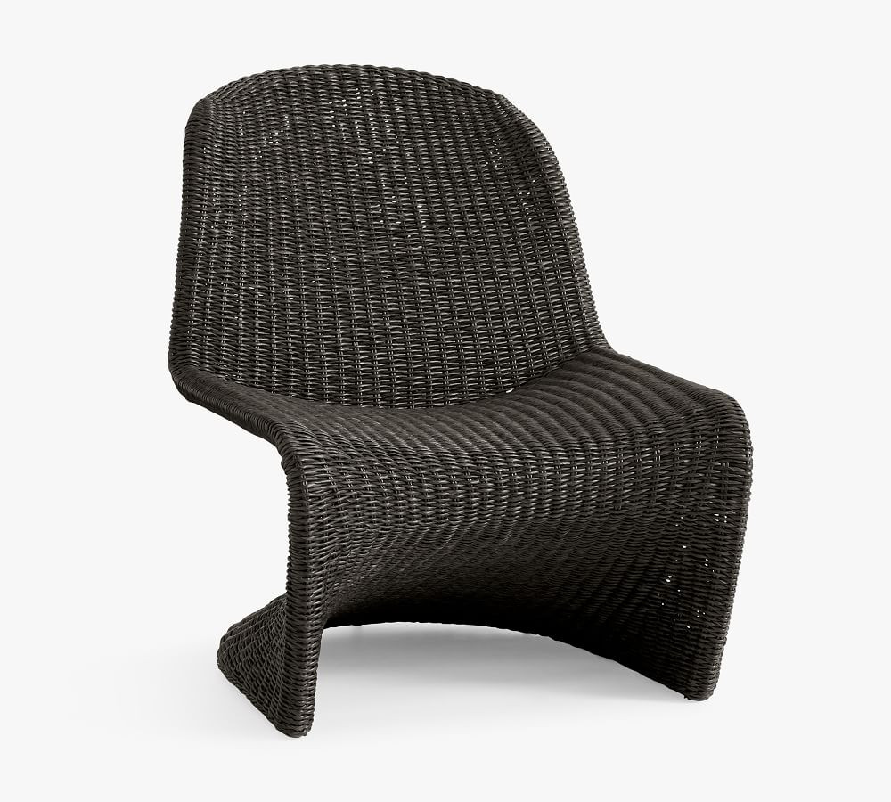 Encinitas All-Weather Wicker Lounge Chair | Pottery Barn (US)
