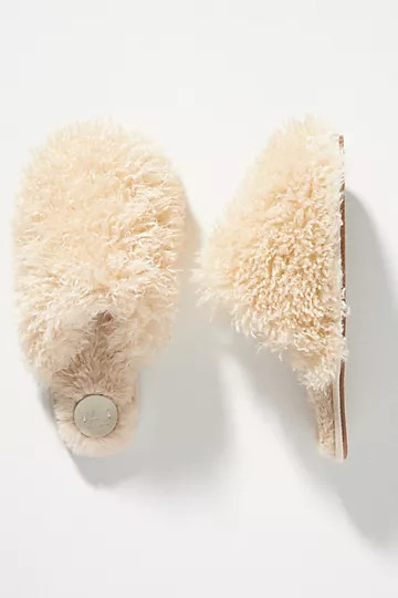 Teddy Slide Slippers | Anthropologie (US)