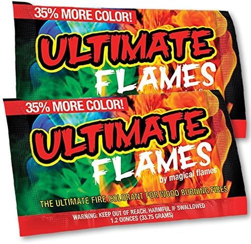 Magical Flames Ultimate Flames Color Your Fire! Now 35% Bigger and Better! (25) | Amazon (US)