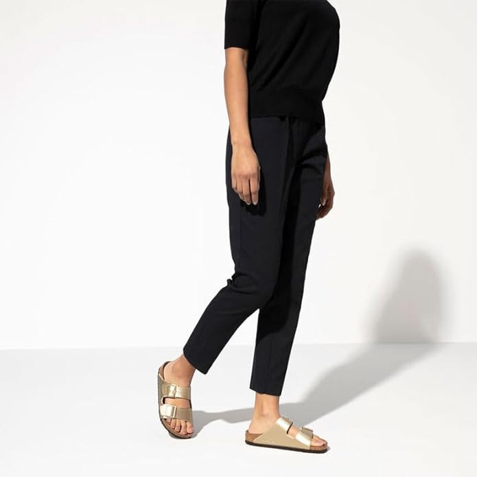 Birkenstock Sandales Arizona Birko-flor® Gold, Women's Sandal | Amazon (UK)