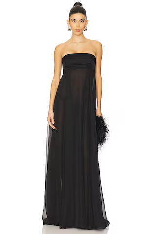 NBD The Kimora Gown in Black from Revolve.com | Revolve Clothing (Global)