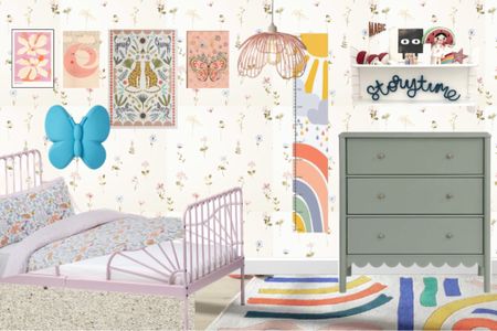 Baby girl toddler colourful bedroom playroom



#LTKhome #LTKkids #LTKbaby