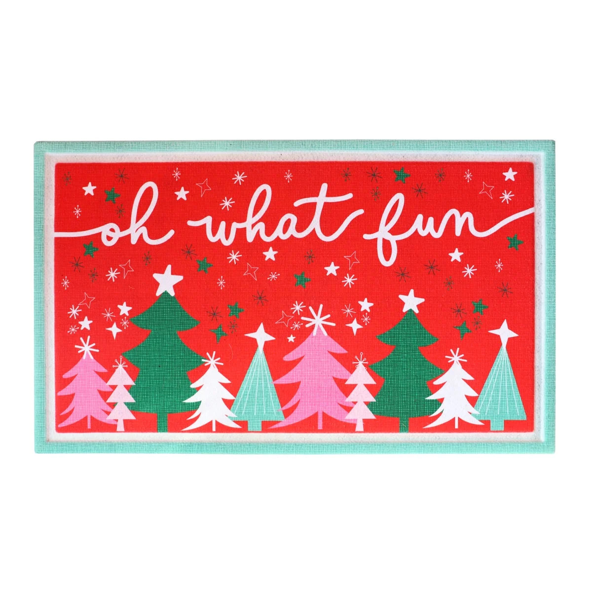 Packed Party Oh What Fun Holiday Doormat - Walmart.com | Walmart (US)